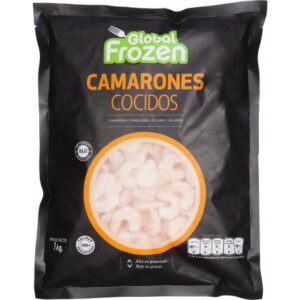Camarón pre cocido100-200    500 gr