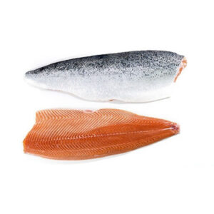 Salmón Premium Congelado con Piel | Pieza Entera Kg